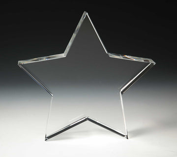 Crystal Star Paper Weight  , Crystal Award